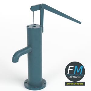 Water pump PBR 3D Model