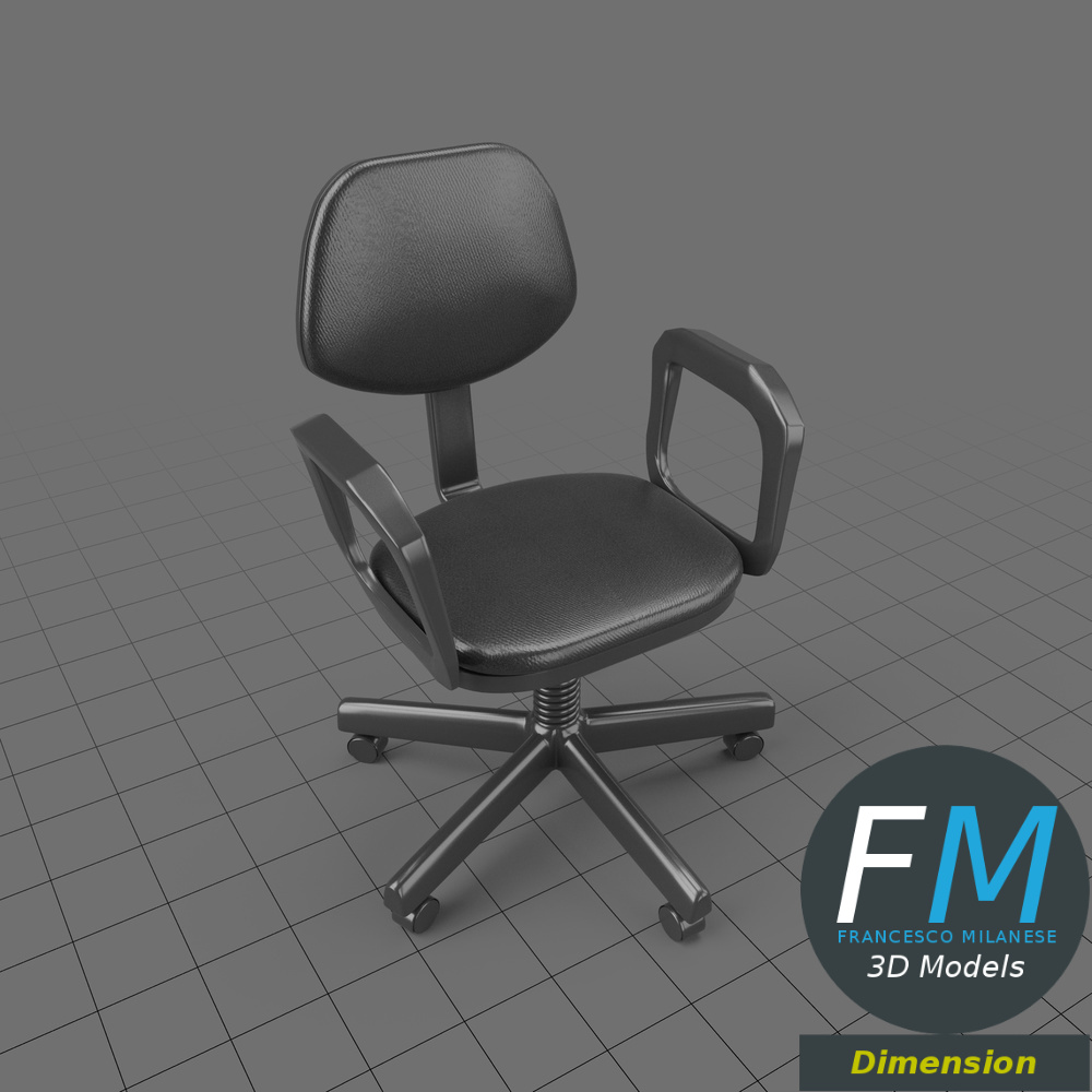 Office chair with high arms Adobe Dimension 3D Model - Silla de oficina with high arms, modelo 3d Adobe Dimension - Chaise de bureau with high arms, modèle 3D Adobe Dimension - Bürostuhl with high arms, 3D-Modell Adobe Dimension - Cadeira de escritório with high arms, modelo 3D Adobe Dimension - Sedia da ufficio with high arms, modello 3D Adobe Dimension - Офисный стул with high arms, 3D модель Adobe Dimension - 办公椅 with high arms, 3D模型 Adobe Dimension - 事務用椅子 with high arms, 3Dモデル Adobe Dimension - कार्यालय कुर्सी उच्च हथियार के साथ, 3डी मॉडल Adobe Dimension