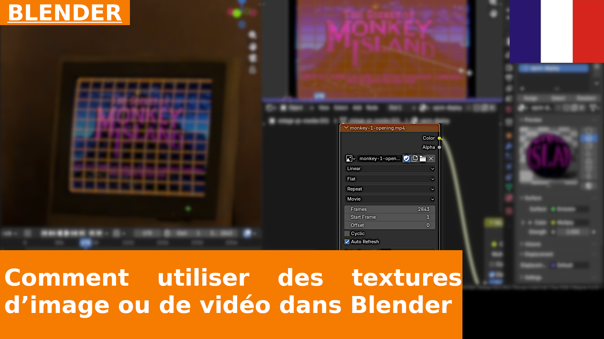 Comment utiliser des textures d’image ou de vidéo dans Blender | Tutoriel