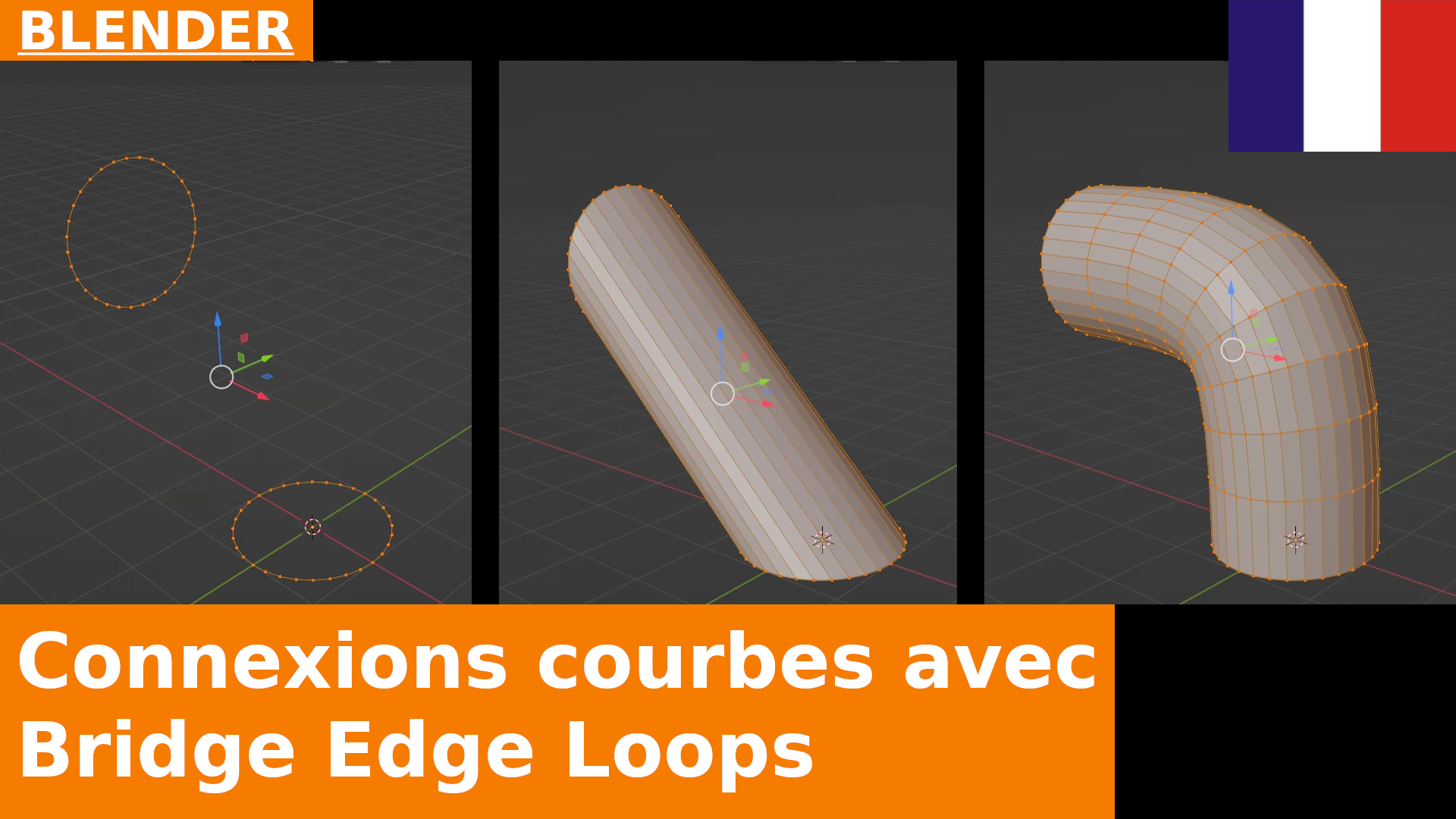 BLENDER - Créer des connexions courbes entre des profils