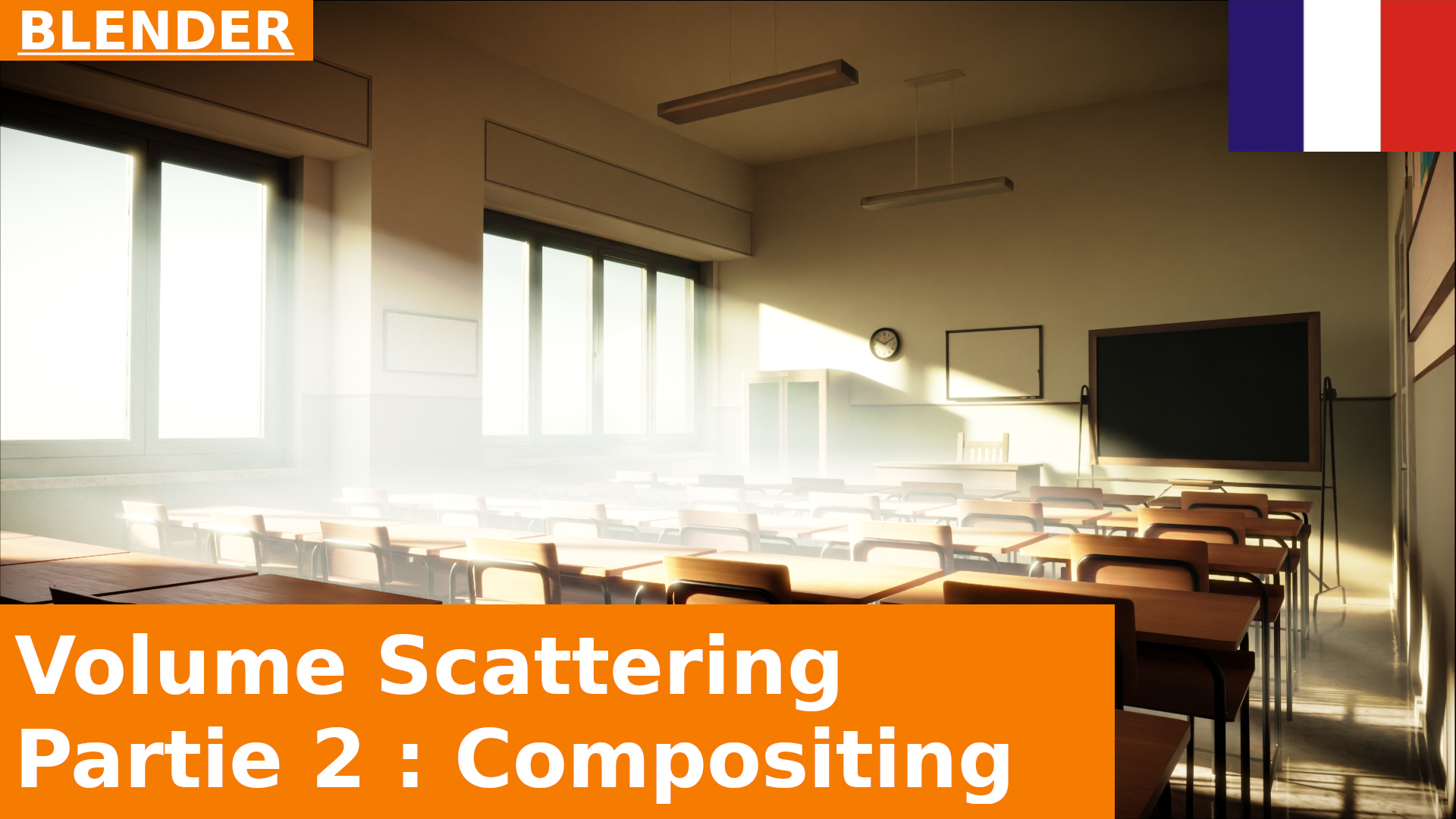 BLENDER - La salle de classe, partie 2 : Compositing des nodes de post-production