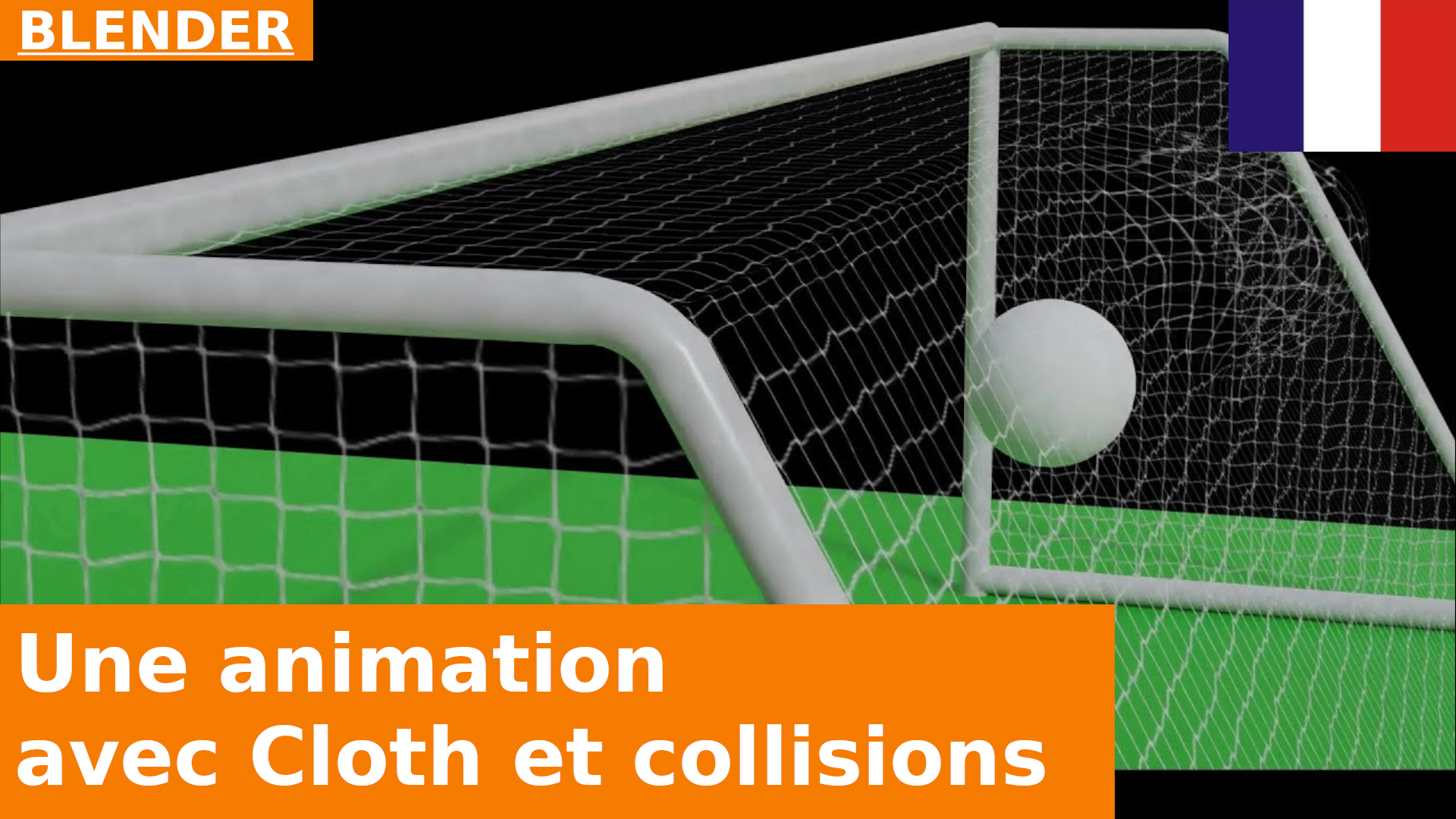 Blender - Collisions, Cloth et Rigid Bodies : une courte animation