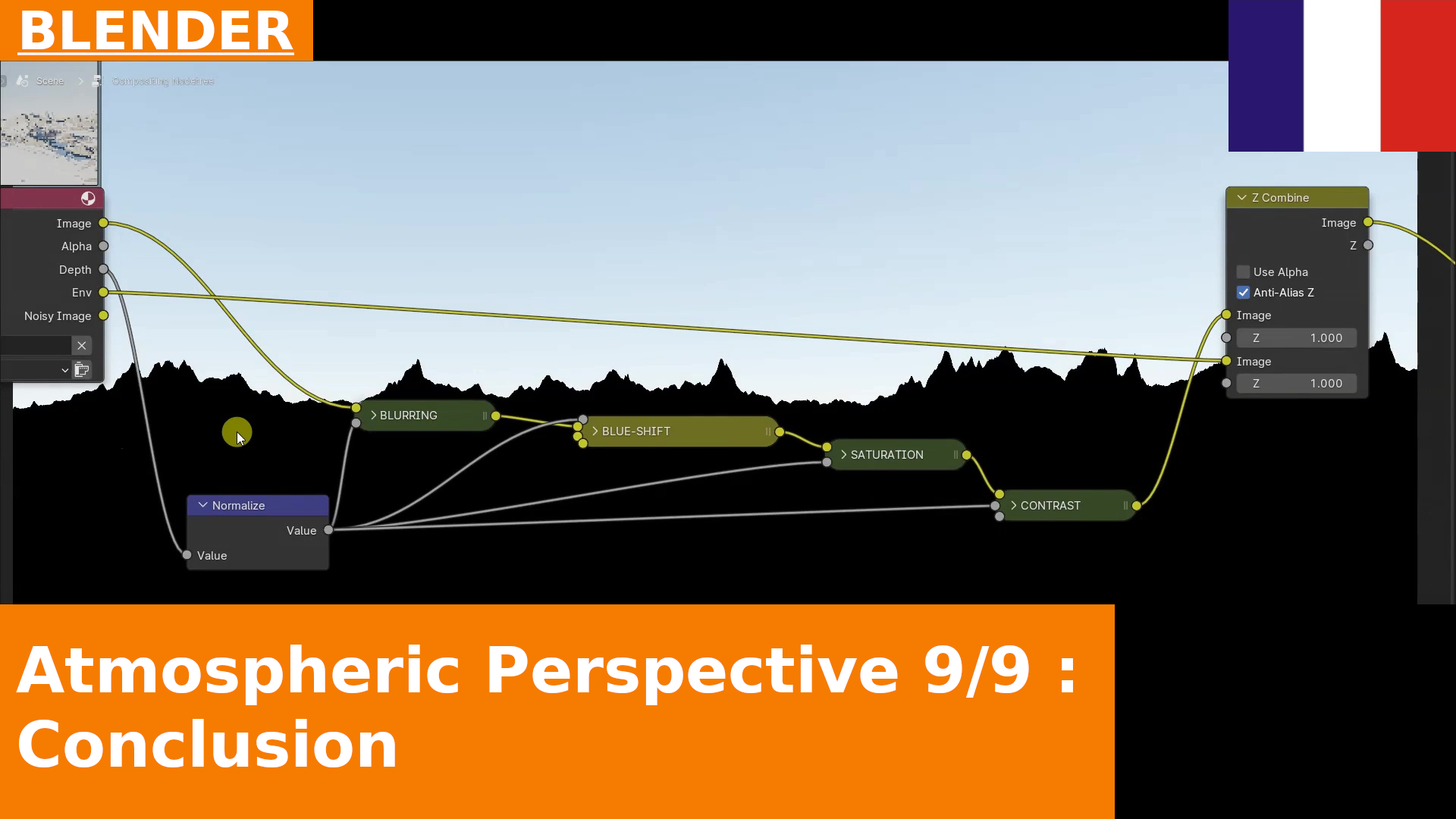 Série Atmospheric Perspective - 9 : Arrière-plan et Z-Combine ; Conclusion