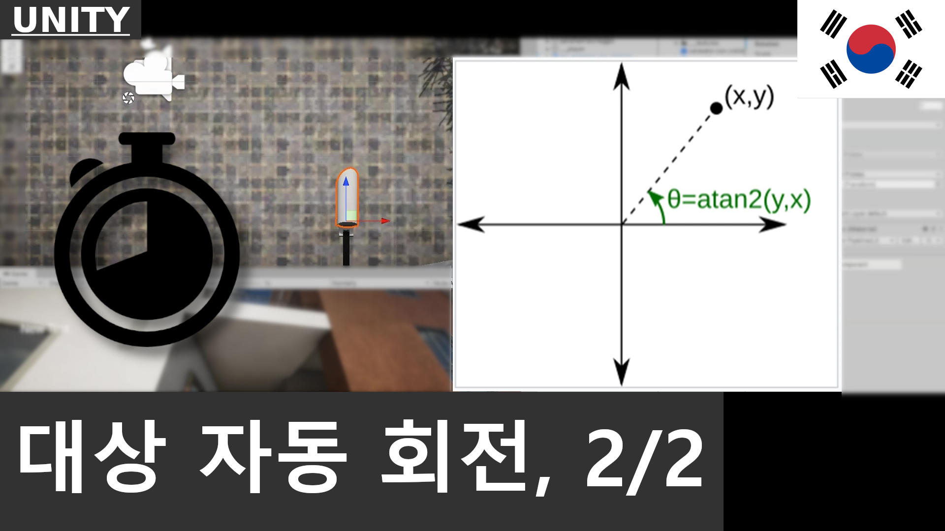 UNITY - Look At 스크립트: 오브젝트를 다른 오브젝트를 향하도록 만들기; Part 2: Slerp