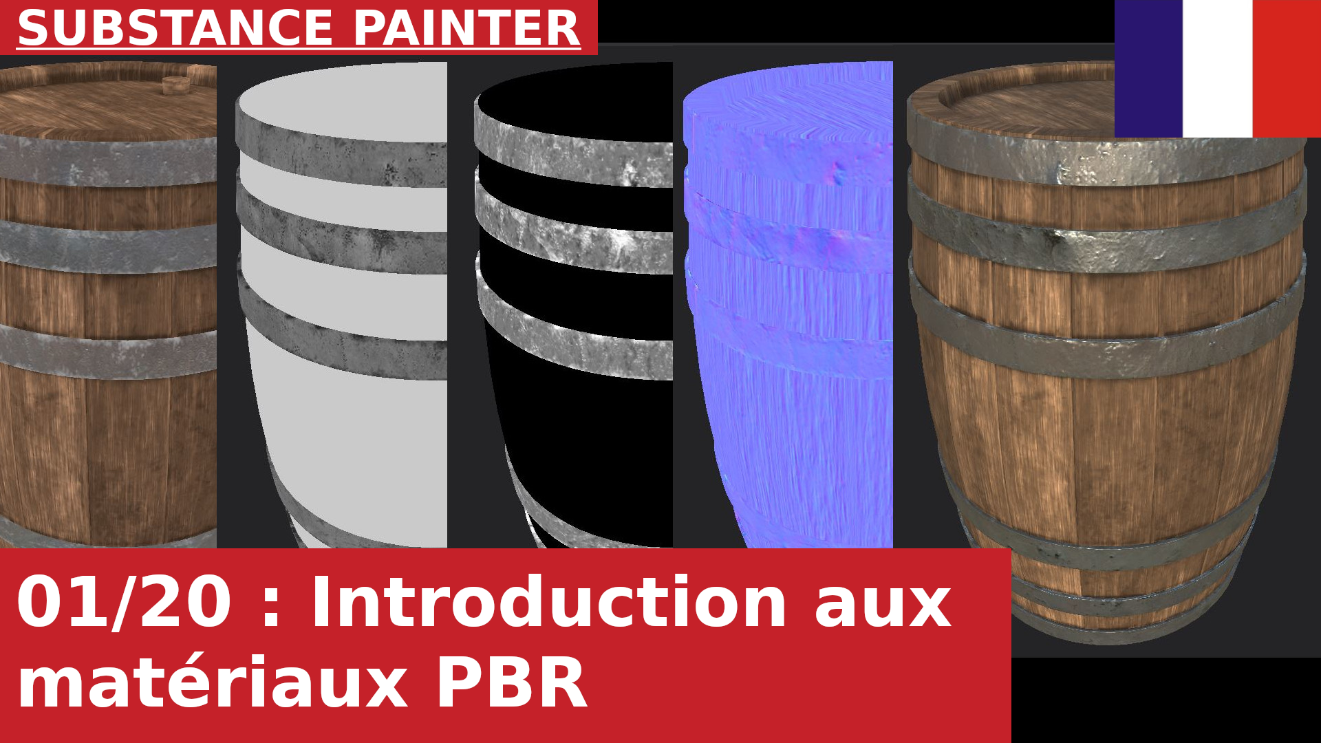 Bases de Substance Painter : introduction au PBR, aux matériaux et aux textures