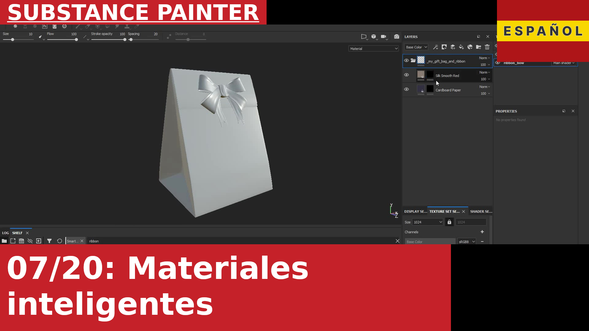 Substance Painter: Cómo guardar un grupo de capas usando Create Smart Material