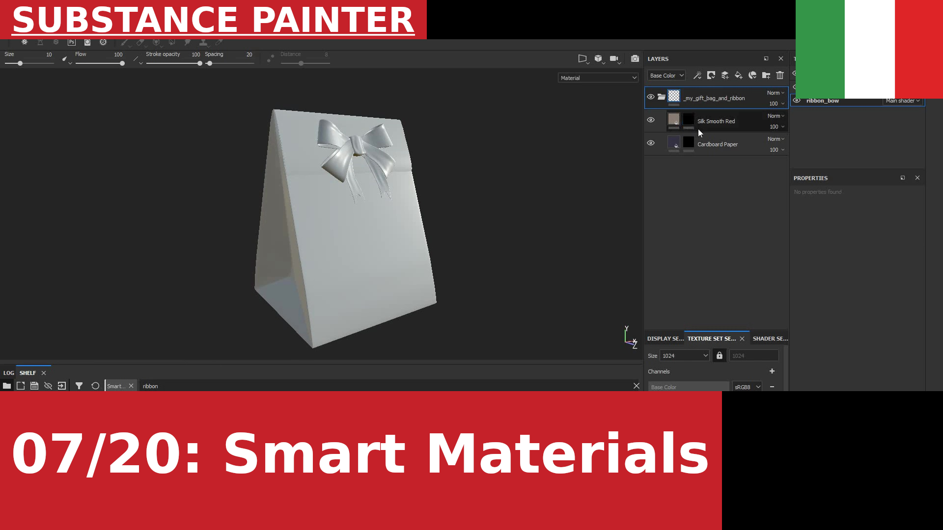 Substance Painter: come salvare un gruppo di Layers con Create Smart Material