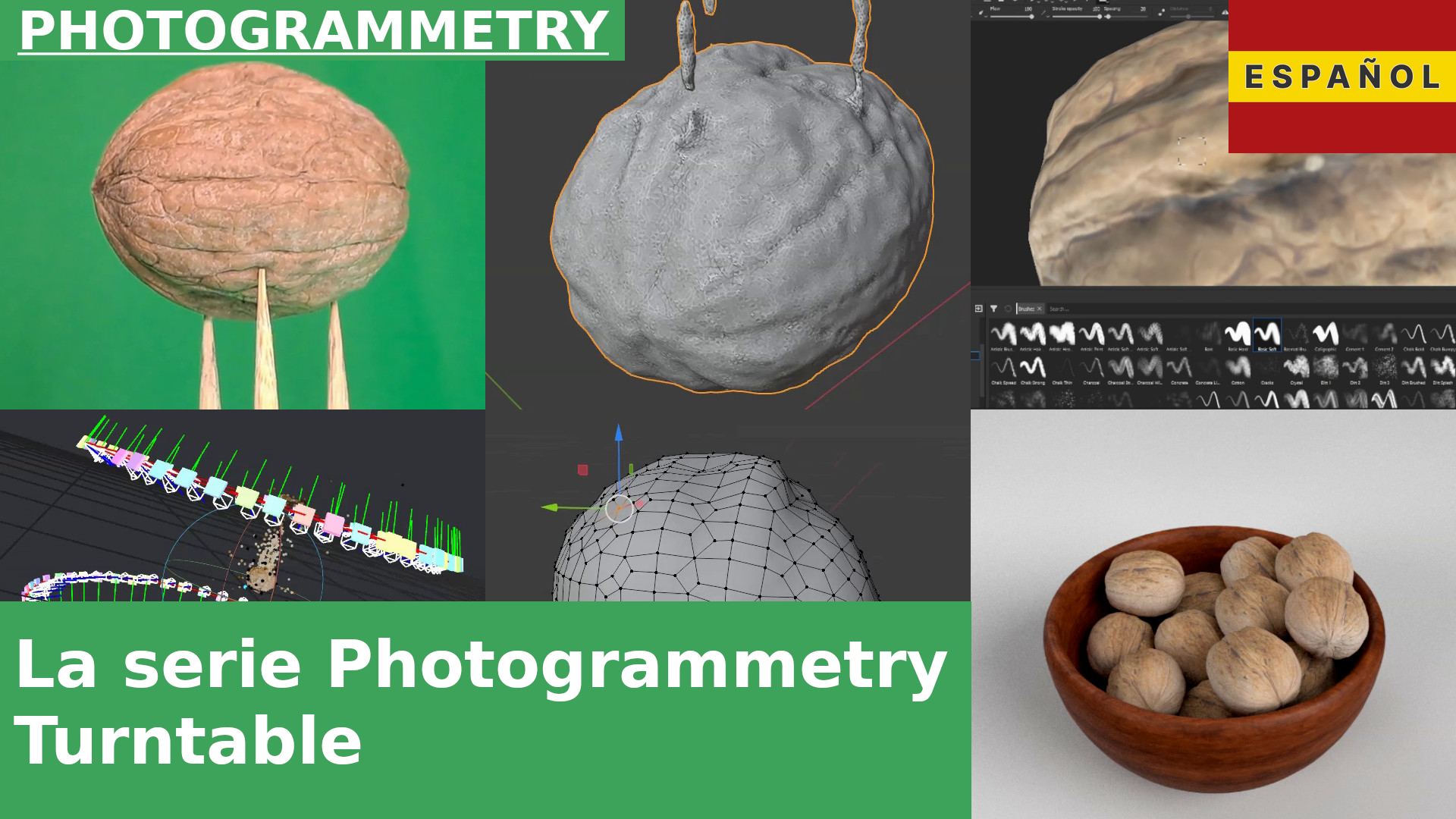 Serie de tutoriales de fotogrametría con plataforma giratoria | 00: Introducción