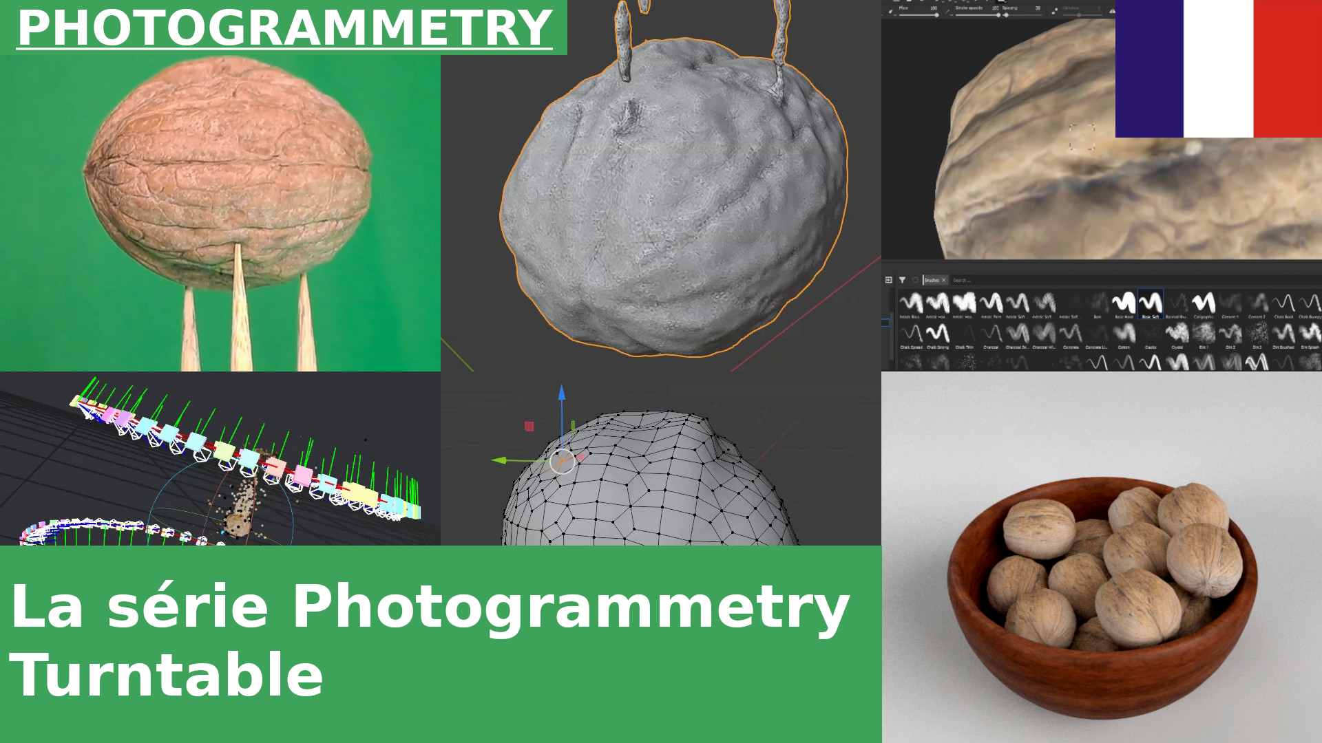Photogrammétrie à fond : la série de tutoriels Turntable Photogrammetry | 00 : Vue d’ensemble