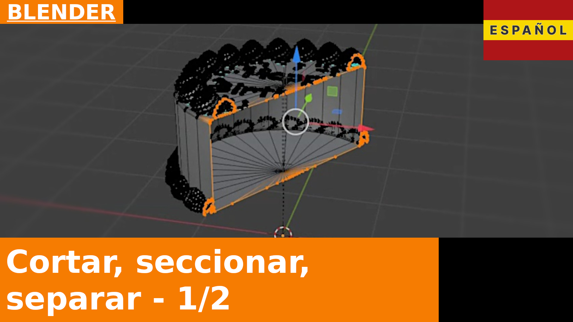 Cortar, Dividir y Separar Objetos en Blender, Parte 1: Bisect, Split, Rip, Separate | Tutorial