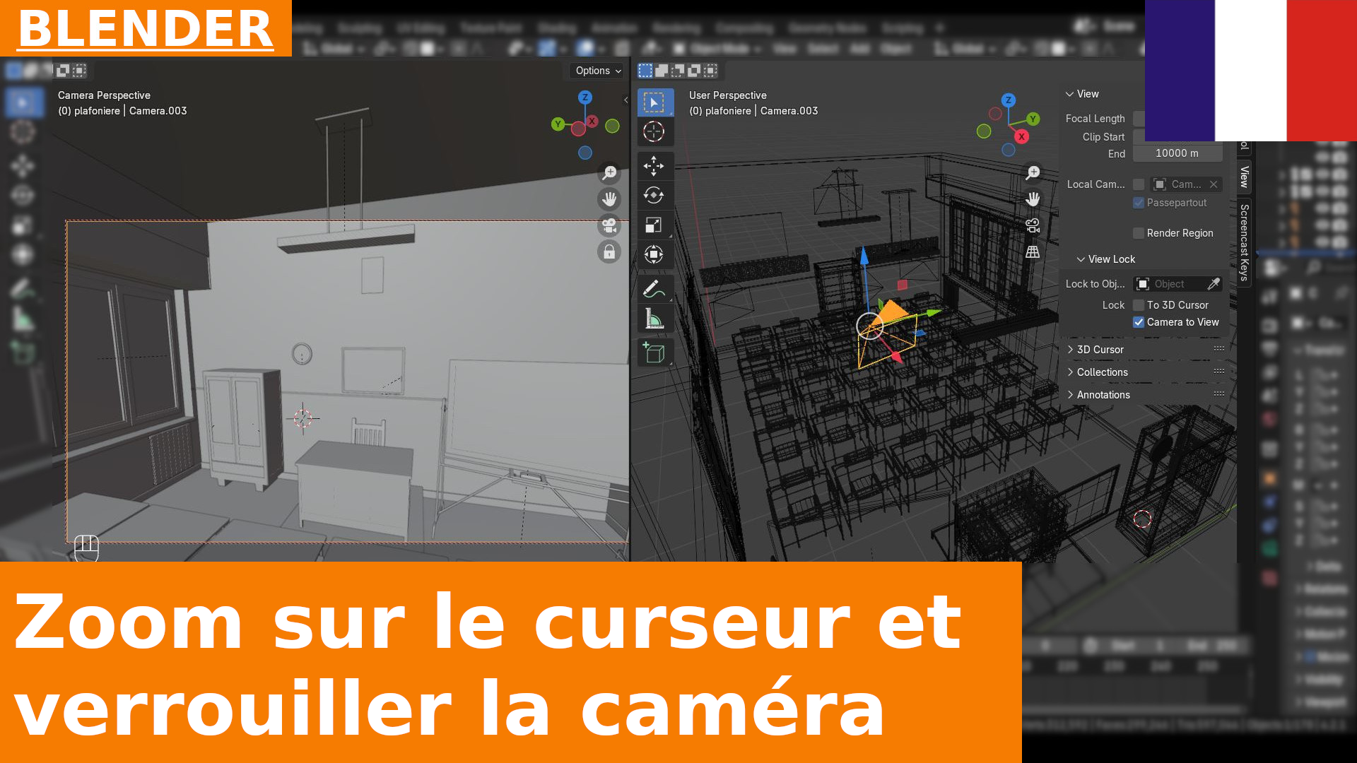 Astuce rapide Blender : les options « Zoom To Mouse Position » et « Lock View »