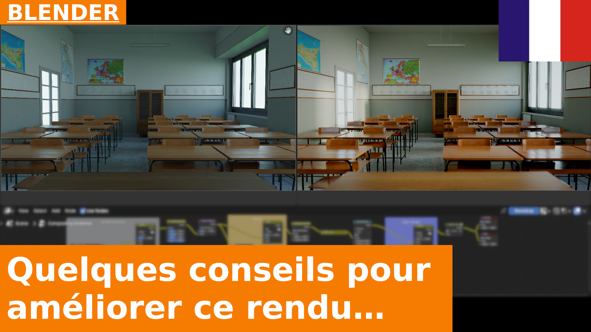 Quelques astuces pour améliorer un rendu dans Blender (Materials, Lighting et Compositing)