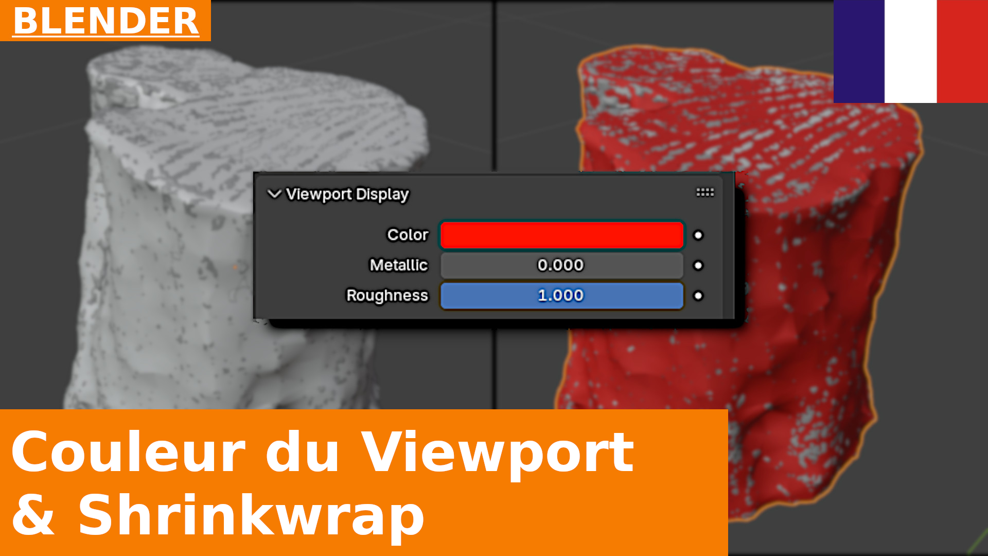 Comment changer la couleur d’un objet dans la 3D Viewport | Tutoriel Blender