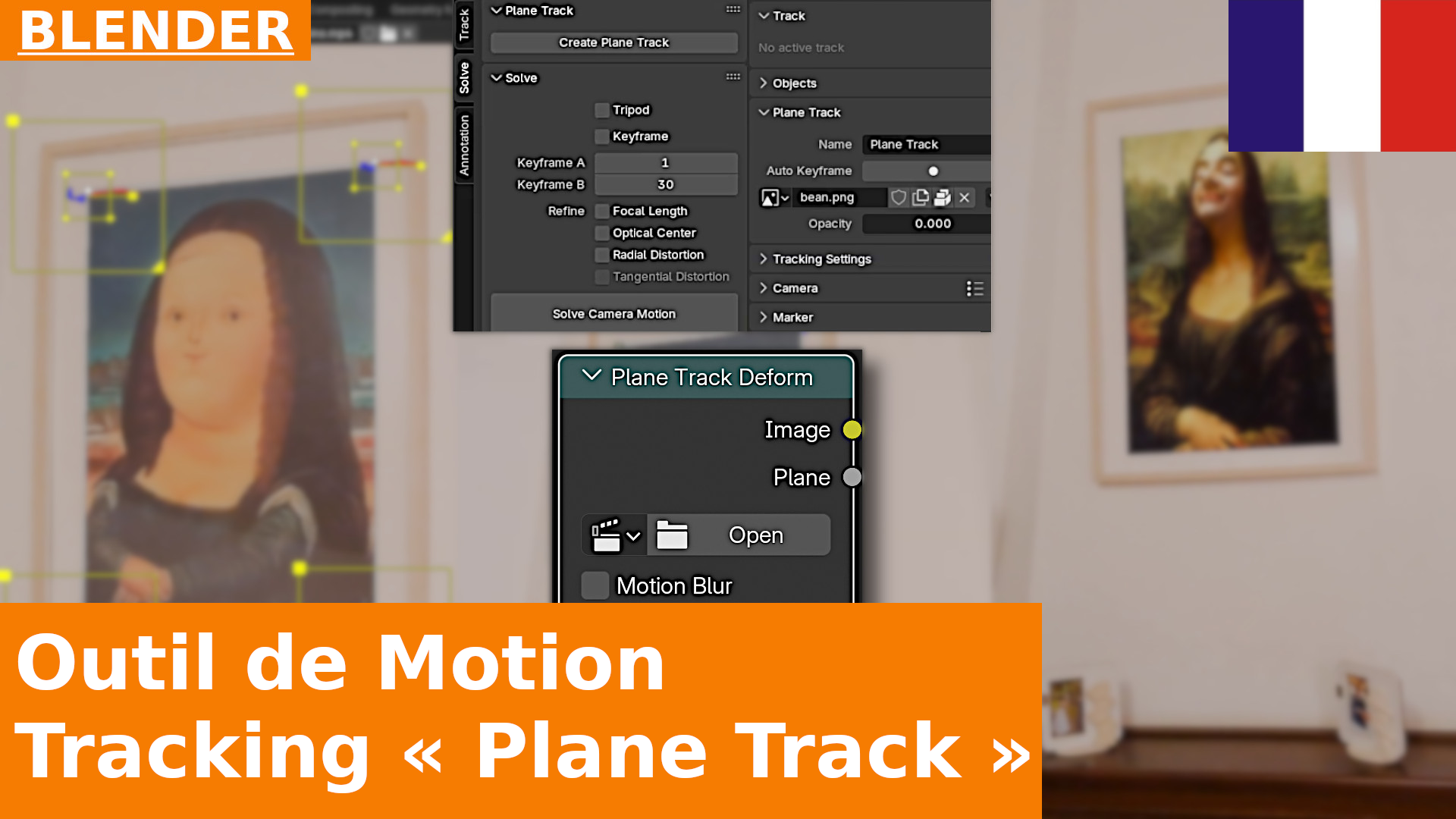 Comment remplacer des surfaces dans une vidéo avec le Plane Track | Tutoriel de suivi de mouvement Blender