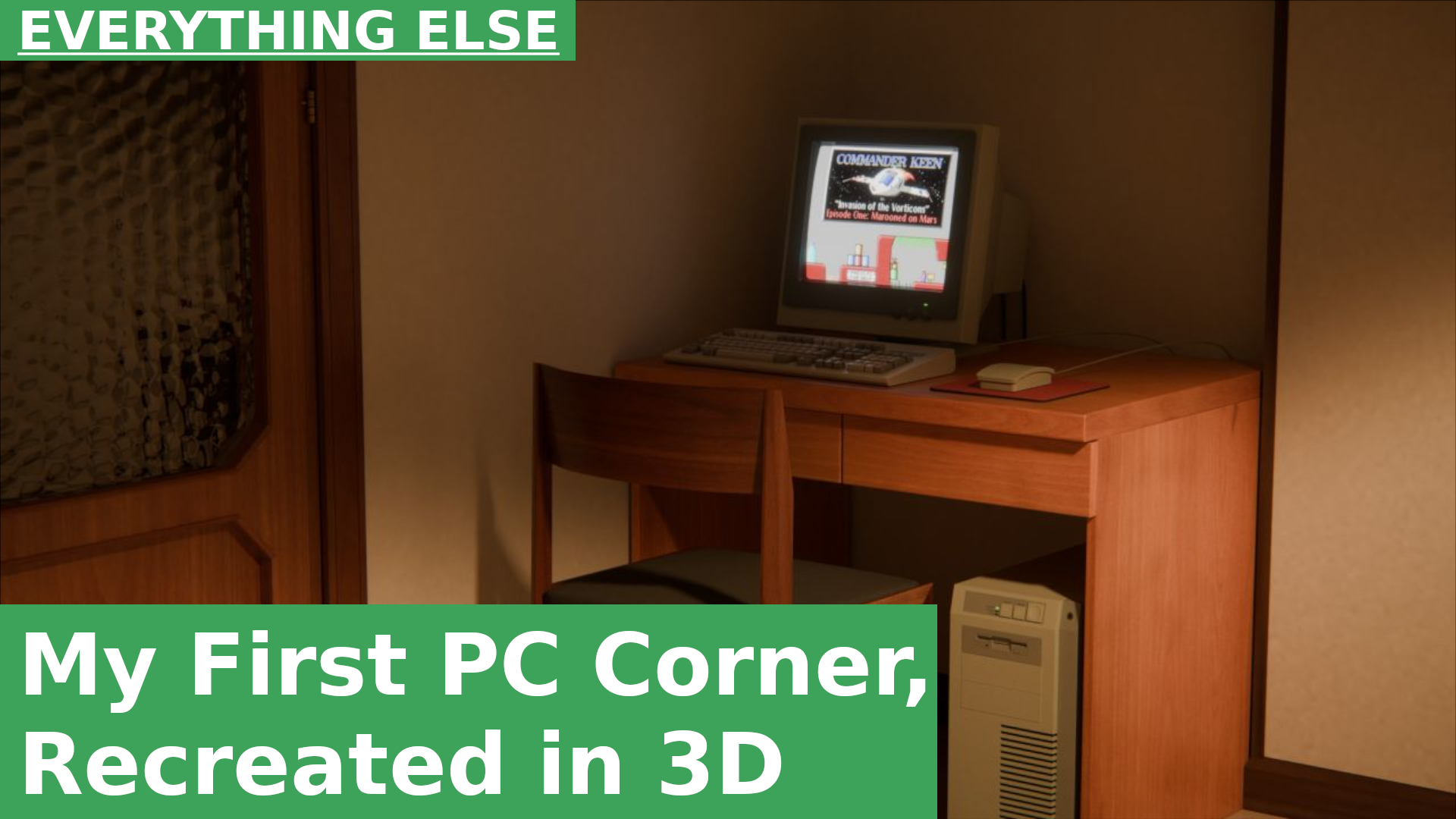 My First PC Corner, Recreated in 3D