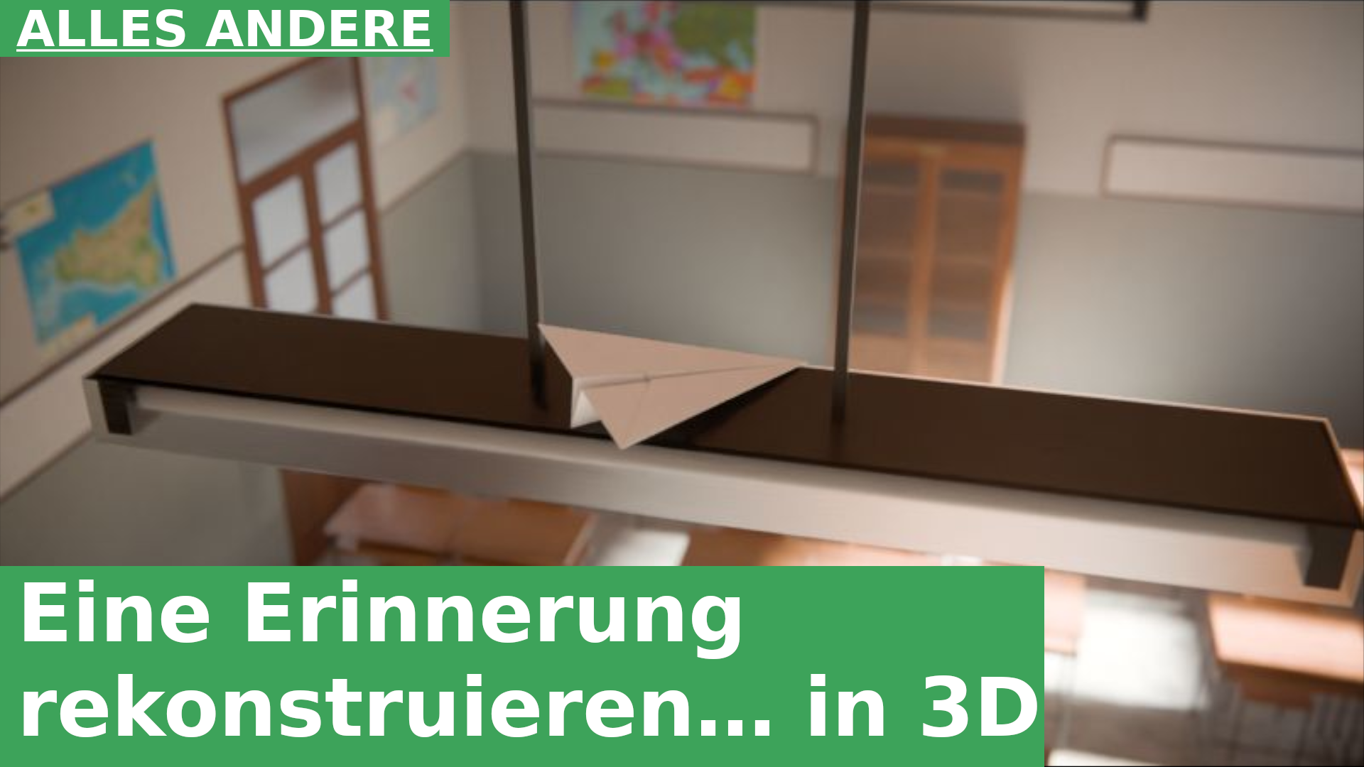 Eine Erinnerung rekonstruieren… in 3D