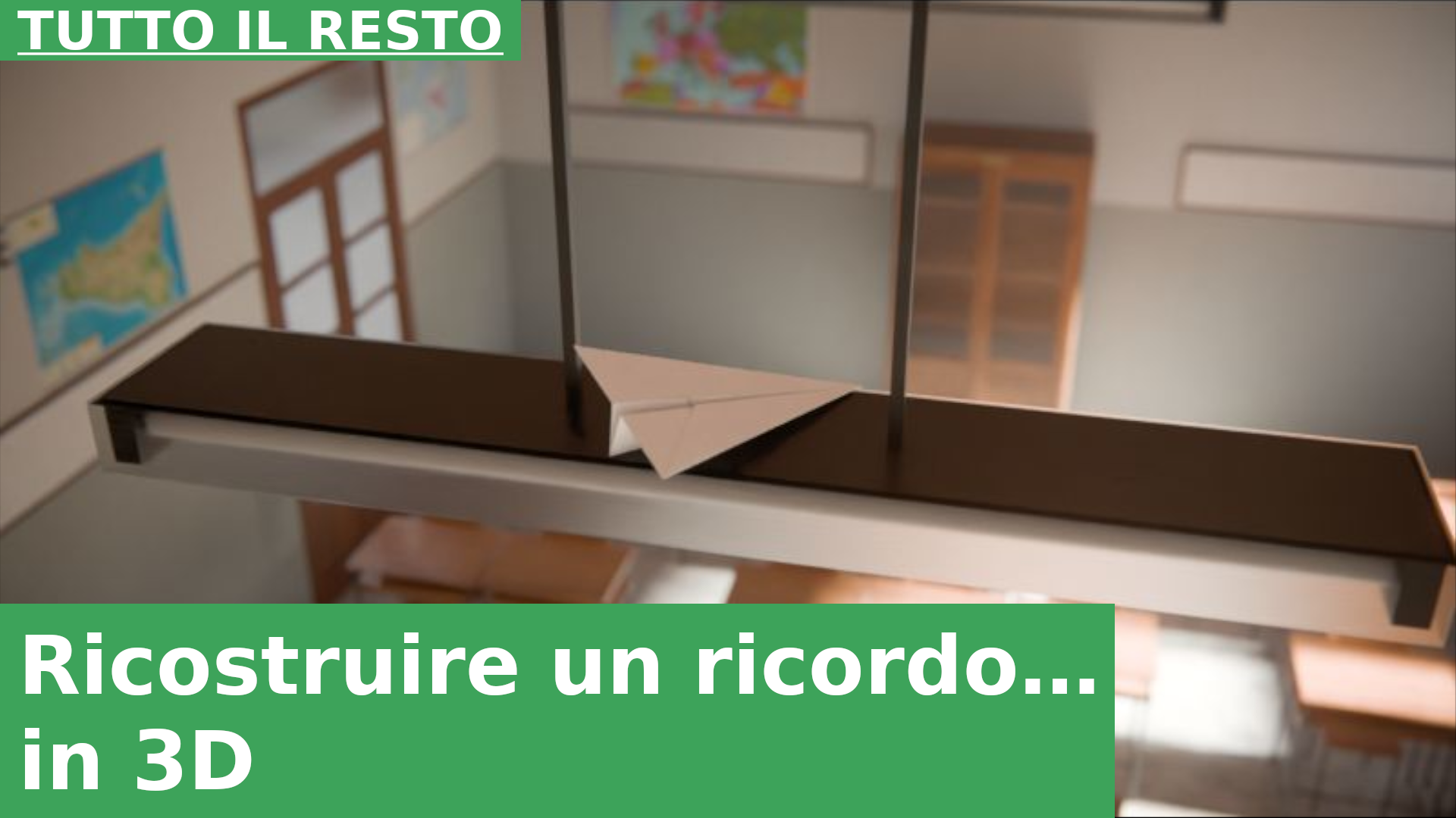 Ricostruire un ricordo... in 3D
